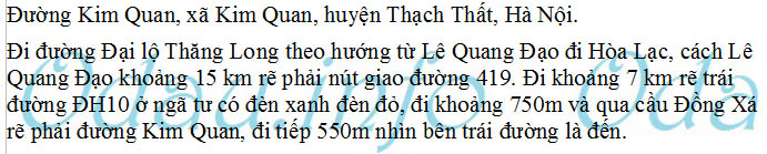 odau.info: Địa chỉ Trường mẫu giáo Kim Quan - xã Kim Quan