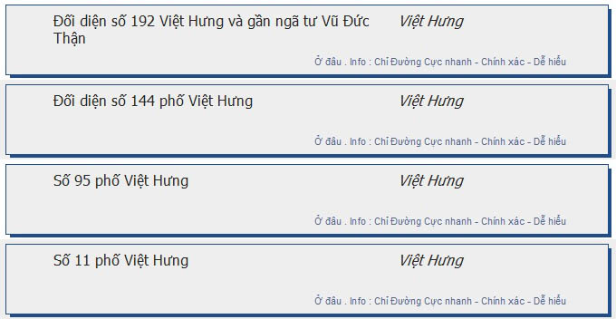 odau.info: lộ trình và tuyến phố đi qua của tuyến bus số 59 ở Hà Nội no09