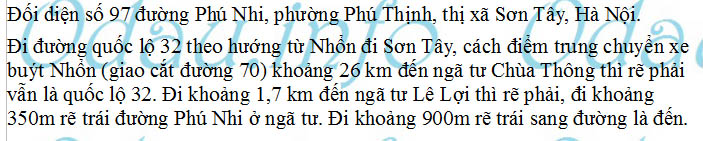 odau.info: Địa chỉ trường cấp 2 Phú Thịnh - P. Phú Thịnh