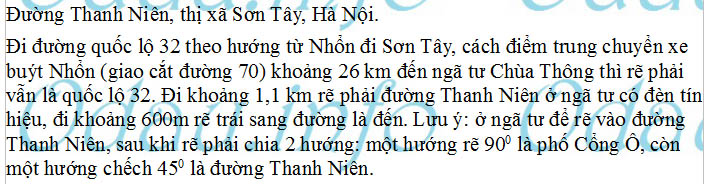 odau.info: Địa chỉ Công an phường Viên Sơn