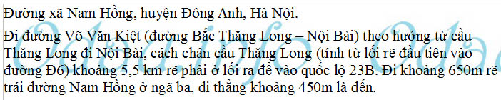 odau.info: Địa chỉ trường cấp 2 Nam Hồng - xã Nam Hồng