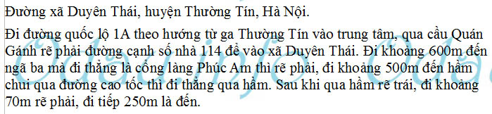 odau.info: Địa chỉ ubnd, Đảng ủy, hdnd xã Duyên Thái