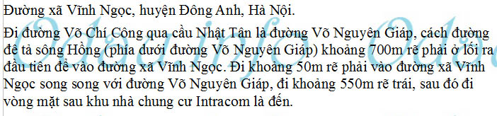 odau.info: Địa chỉ trường cấp 2 Vĩnh Ngọc - xã Vĩnh Ngọc