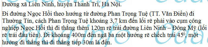 odau.info: Địa chỉ Trường mẫu giáo B xã Liên Ninh - xã Liên Ninh