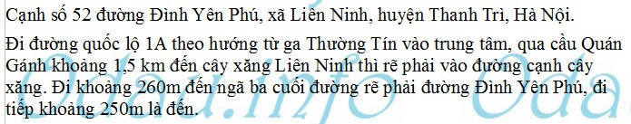 odau.info: Địa chỉ Đền Yên Phú - xã Liên Ninh