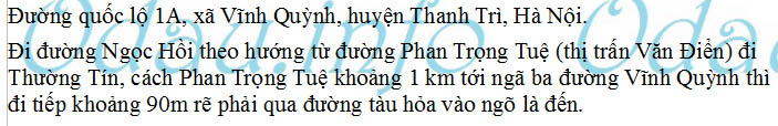 odau.info: Địa chỉ Trường  cán bộ quản lý nông nghiệp và PTNT 1 - xã Vĩnh Quỳnh