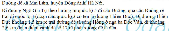 odau.info: Địa chỉ Chùa Diên Phúc - xã Mai Lâm