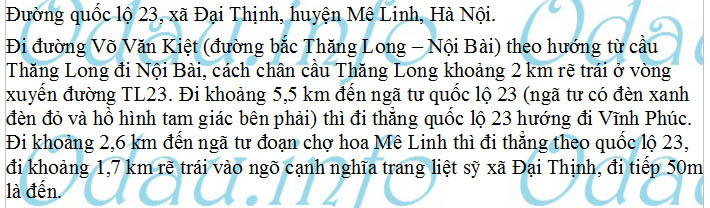 odau.info: Địa chỉ Trung Tâm Đào Tạo tiếng Nhật HR-VJC - xã Đại Thịnh