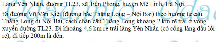 odau.info: Địa chỉ Trường mẫu giáo Tiền Phong A - xã Tiền Phong