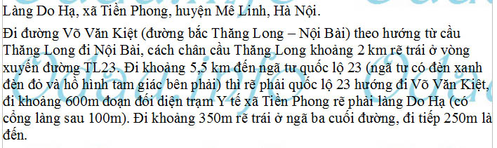 odau.info: Địa chỉ Trường mẫu giáo Tiền Phong B - xã Tiền Phong