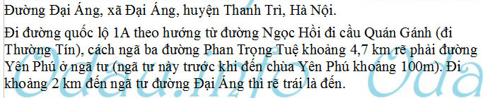 odau.info: Địa chỉ ubnd, Đảng ủy, hdnd xã Đại Áng