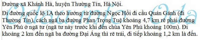 odau.info: Địa chỉ ubnd, Đảng ủy, hdnd xã Khánh Hà