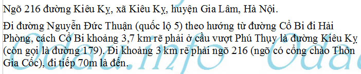 odau.info: Địa chỉ Chùa Gia Cốc - xã Kiêu Kỵ