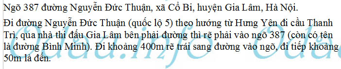 odau.info: Địa chỉ Hành cung Cổ Bi – Đình Bình Minh - xã Cổ Bi