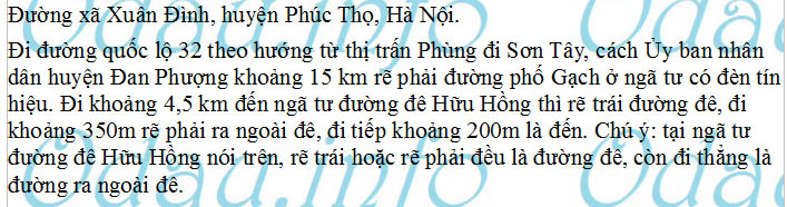 odau.info: Địa chỉ Đình Cẩm Đình - xã Xuân Đình