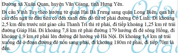 odau.info: Địa chỉ Công an xã Xuân Quan