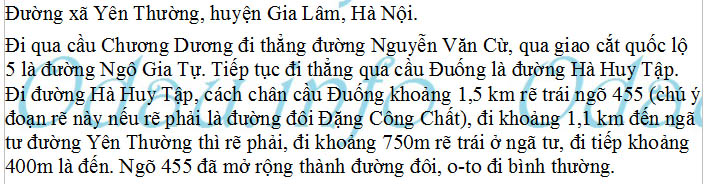 odau.info: Địa chỉ trường cấp 2 Yên Thường - xã Yên Thường