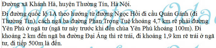 odau.info: Địa chỉ Trường mẫu giáo Khánh Hà - xã Khánh Hà