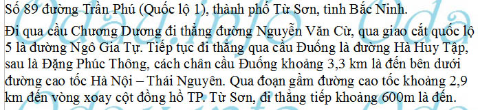 odau.info: Địa chỉ ubnd phường Đông Ngàn