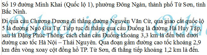 odau.info: Địa chỉ Công an phường Đông Ngàn