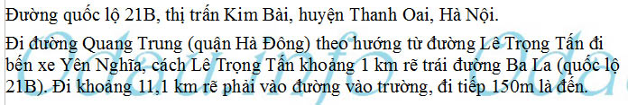 odau.info: Trường quốc tế Việt nam IVS - thị trấn Kim Bài