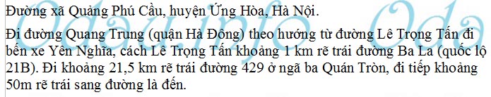 odau.info: trường cấp 2 Quảng Phú Cầu - xã Quảng Phú Cầu