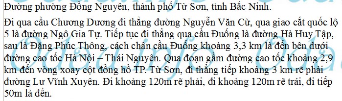 odau.info: trường cấp 2 Từ Sơn - P. Đồng Nguyên