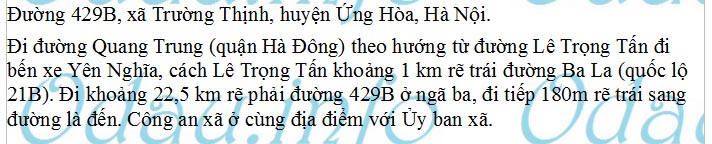 odau.info: Công an xã Trường Thịnh