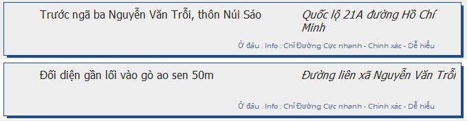 odau.info: lộ trình và tuyến phố đi qua của tuyến bus số 114 ở Hà Nội no06