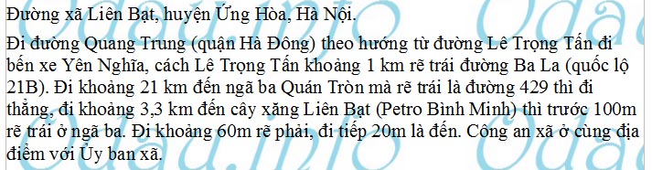 odau.info: Công an xã Liên Bạt