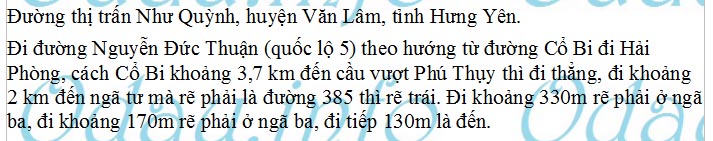 odau.info: trường cấp 2 thị trấn Như Quỳnh - thị trấn Như Quỳnh