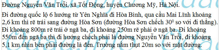 odau.info: trường cấp 2 Tốt Động - xã Tốt Động