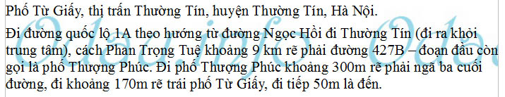 odau.info: Văn phòng Đăng ký đất đai huyện Thường Tín