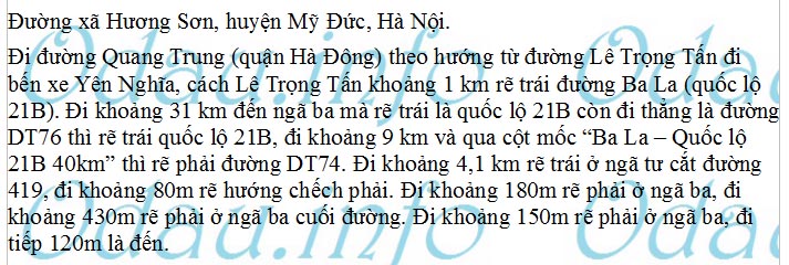 odau.info: Trường mẫu giáo Hương Sơn - xã Hương Sơn