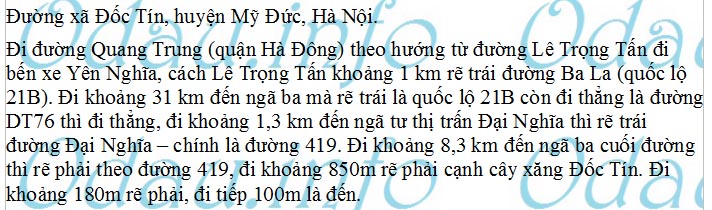 odau.info: trường cấp 1 xã Đốc Tín - xã Đốc Tín