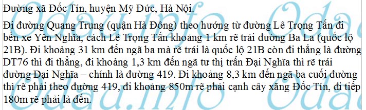 odau.info: trường cấp 2 Đốc Tín - xã Đốc Tín