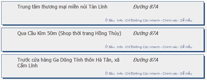 odau.info: lộ trình và tuyến phố đi qua của tuyến bus số 119 ở Hà Nội no07