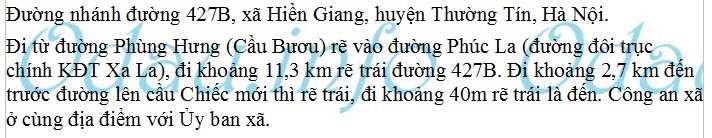 odau.info: Công an xã Hiền Giang