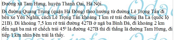 odau.info: Đền Đức Ông - xã Tam Hưng