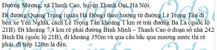 odau.info: Trường mẫu giáo Thanh Cao - xã Thanh Cao