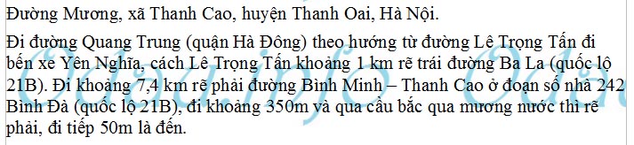 odau.info: trường cấp 1 Thanh Cao - xã Thanh Cao