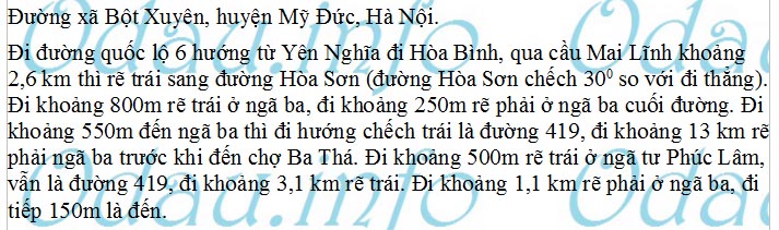 odau.info: trường cấp 1 xã Bột Xuyên - xã Bột Xuyên