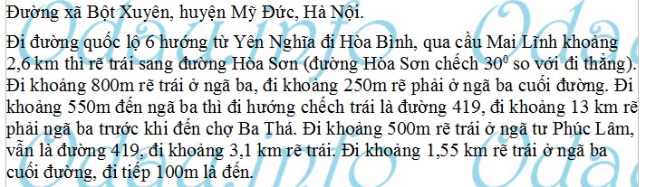 odau.info: trường cấp 2 Bột Xuyên - xã Bột Xuyên