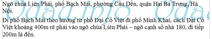 odau.info: Chùa Liên Phái (Liên Hoa Thiền Tự) - P. Cầu Dền