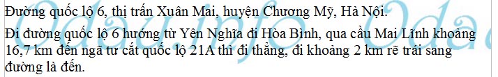 odau.info: Trường cao đẳng Nông nghiệp và PTNT Bắc Bộ - thị trấn Xuân Mai