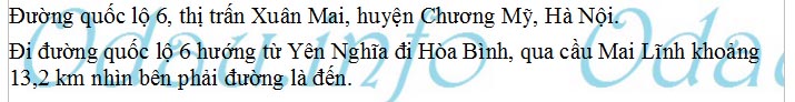 odau.info: Khu sinh thái Thăng Long - thị trấn Xuân Mai