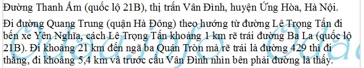 odau.info: Chùa Thanh Ấm - thị trấn Vân Đình