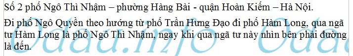 odau.info: Hội Bảo trợ người khuyết tật và trẻ em mồ côi Việt Nam - phường Hàng Bài