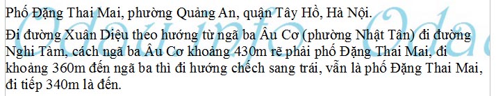 odau.info: Chùa Phổ Linh – Tây Hồ - phường Quảng An