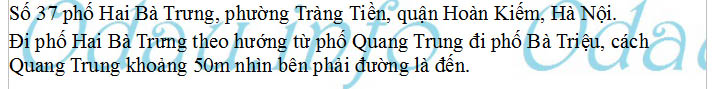 odau.info: Dòng Thánh Phao-lô - phường Tràng Tiền